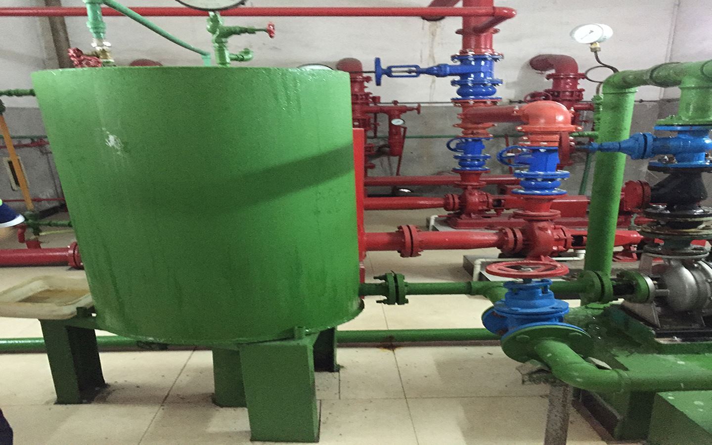 真空引水罐實際使用情況